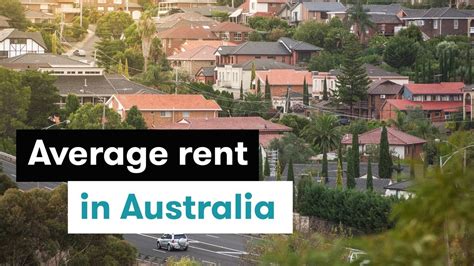 Average Rent In Australia Youtube