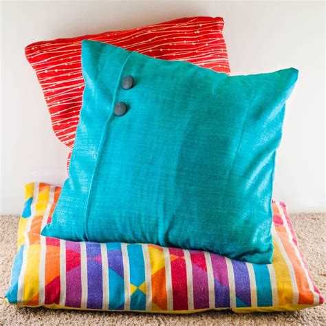 Easy Removable Pillow Covers Thrifty Below Pillows Easy Sewing