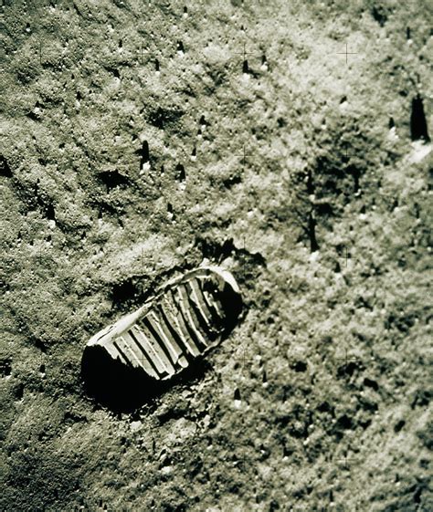 Apollo 11 Photo Of Astronauts Footprint On Moon Photograph By Nasa
