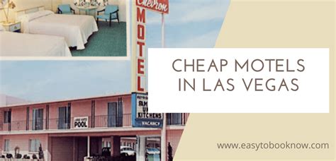 How To Find Cheap Motels Near Me Under 40 Dollar In Las Vegas