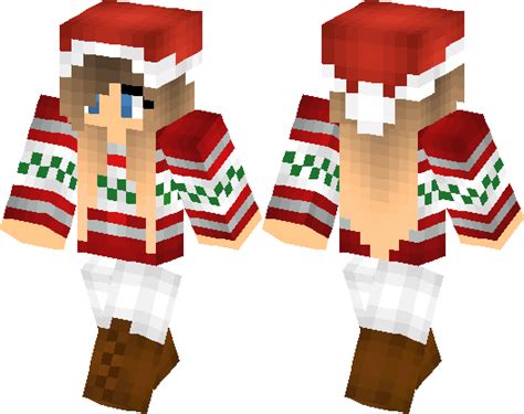 Christmassy Minecraft Skin Minecraft Hub