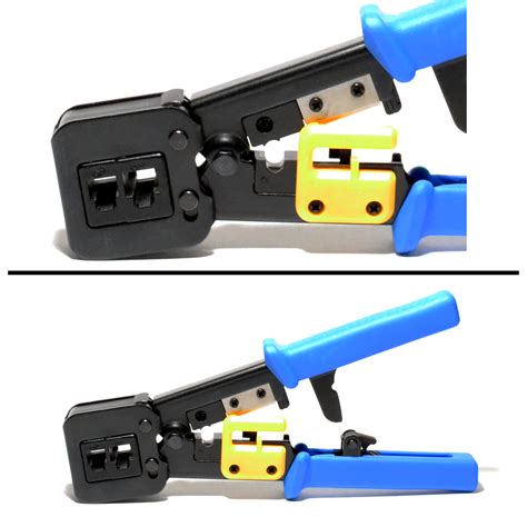 If you'll be installing or maintaining a local area network (lan), one of the most important things for you to know is how to terminate cat5, cat5e or cat6 network cables with. EZ-RJ45 Cat5e Cat6 Connector Crimping Tool End Pass ...