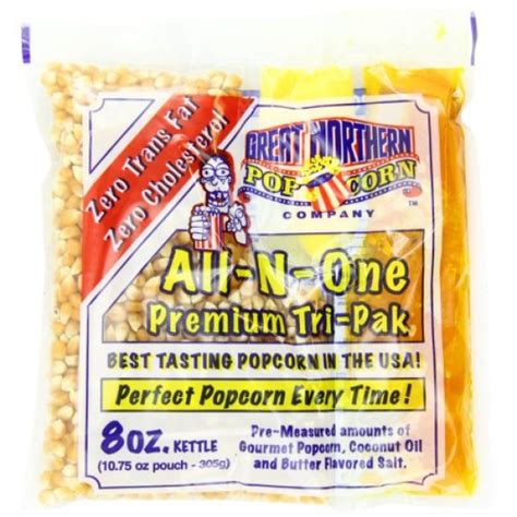 Great Northern Popcorn Company 8 Oz Popcorn Packs
