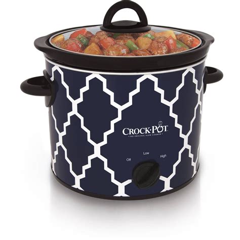 Crock Pot 45 Quart Lift And Serve Programmable Slow Cooker Black
