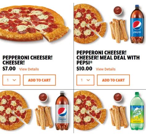 Little Caesars 6 99 Large 3 Topping And More Menu Deals Eatdrinkdeals