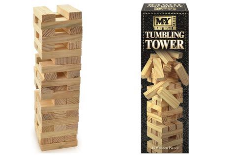 Large Wooden Tumbling Tower Buy Kids Toys Online At Iharttoys Australia