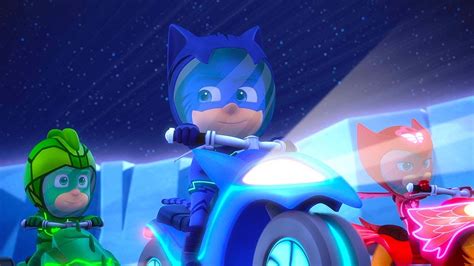 Race To The Moon Race Up Mystery Mountain Pj Masks Official Youtube