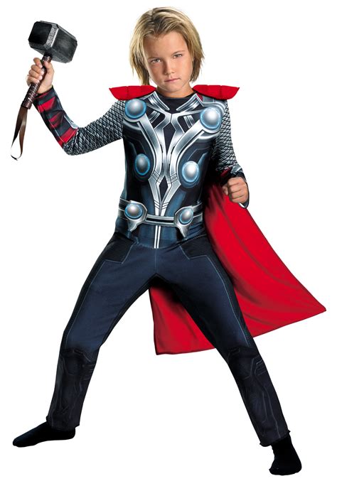 Child Avengers Thor Costume Halloween Costume Ideas 2023