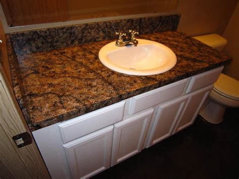 Read through these tips to make sure you get the job done right. DIY Faux Granite Countertop ….without a kit for under $60! | Faux granite, Faux granite ...