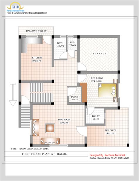 Duplex House Plan And Elevation Kerala Home Design And Floor Plans My
