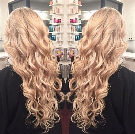 This Beautiful Style Has Been Created With Glam Seamless Hair Extensions Permanent Hair
