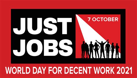 World Day Of Decent Work 2021 Progressive Alliance