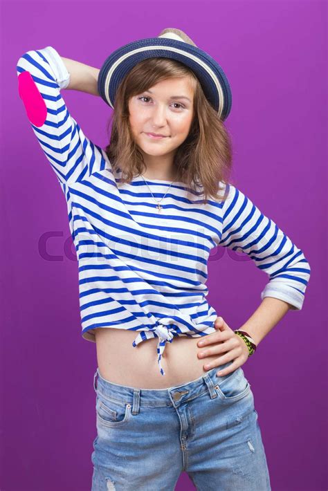 Beautiful Teen Girl Stock Image Colourbox