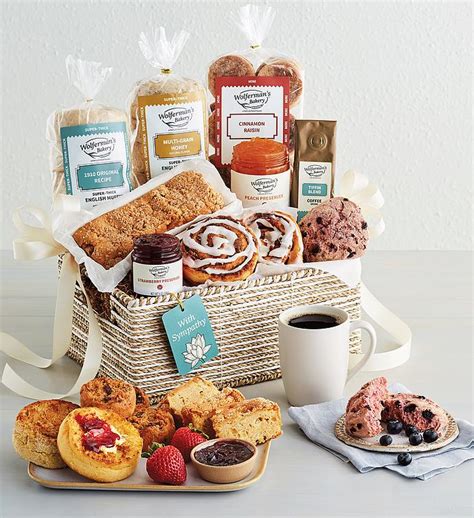 Whether you choose to send food or gifts. Sympathy Gift Basket | Wolferman's