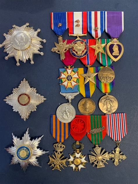 Replica Medals Of General George Patton Quarterdeck Medals Militaria