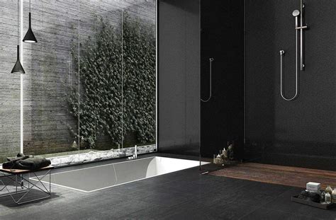 15 Black Tile Bathroom Floor Ideas To Check Out