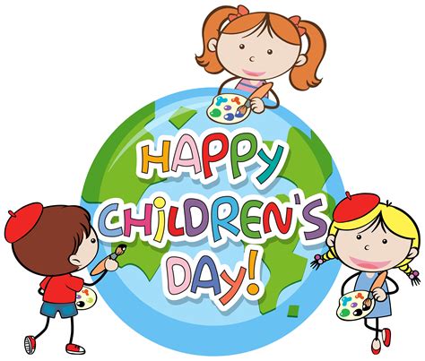 It was first celebrated in turkey on april 23, 1920, and an international. Happy children's day icon - Download Free Vectors, Clipart ...