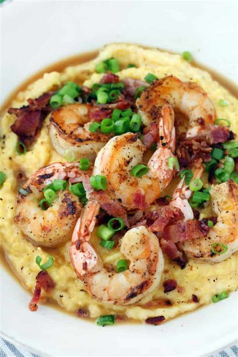 Easy Shrimp And Grits Bowl Of Delicious