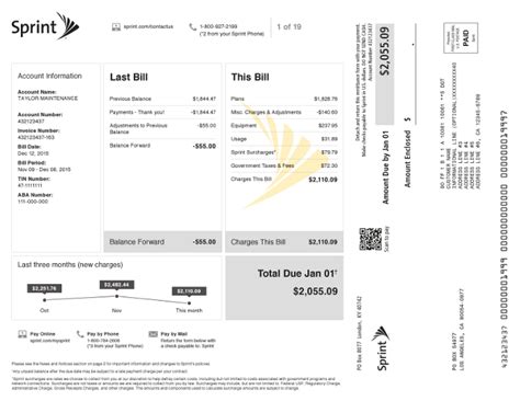 How Long Does Sprint Give You To Pay Your Bill Sprint Payment