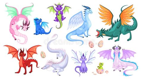 Fairy Dragons Fantasy Colorful Creatures Medieval Magic Fairy Tails