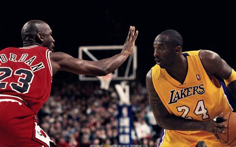 Kobe Bryant Vs Michael Jordan Wallpaper By Lisong24kobe On Deviantart
