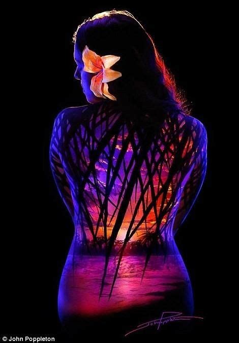 Blacklight Body Paint