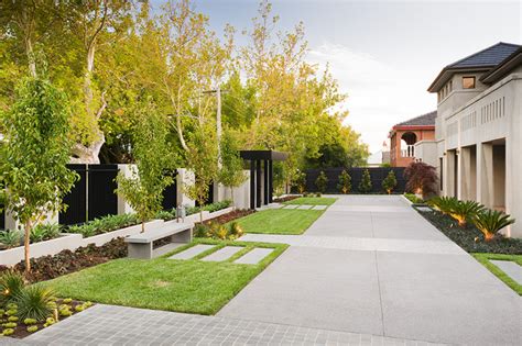 Radnor Street Contemporary Landscape Melbourne By Cos Design