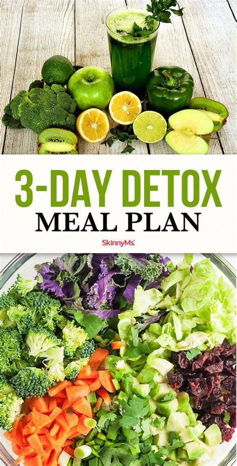 3 Day Detox Meal Plan In 2020 Detox Meal Plan Detox Recipes Detox Menu