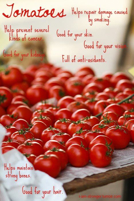 Health Benefits Of Tomatoes Inspirational Quotes Pictures