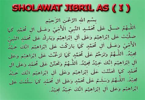 Sholawat jibril jika dibaca 4444 kali dapat melancarkan rezeki. Sholawat Jibril Tulisan Arab - Goreng
