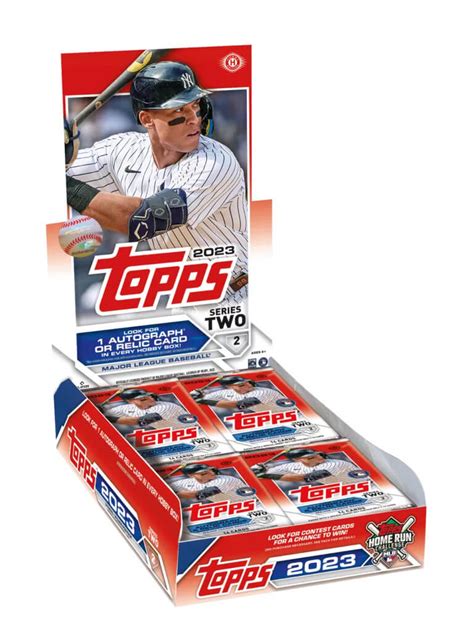 2023 topps baseball series 2 hobby box new mail