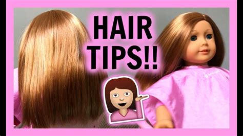 Doll Hair Tips American Girl Doll Hair Tips And Techniques Youtube