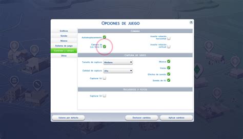 Sims 4 Pc Controls