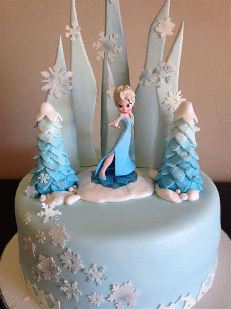 Pin By Fiorella Garcia On My Cakes Frozen Party Cake Frozen Birthday