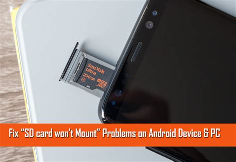 When i put a working sd card into the slot, nothing happens. 3 Easiest Working Solutions to Fix "SD Card Won't Mount" Error