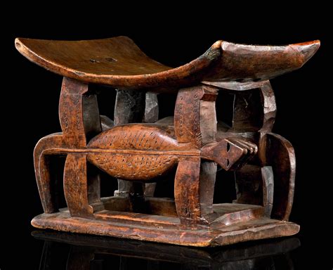 Africa Stool From The Ashanti People Of Ghana Wood Stools Are