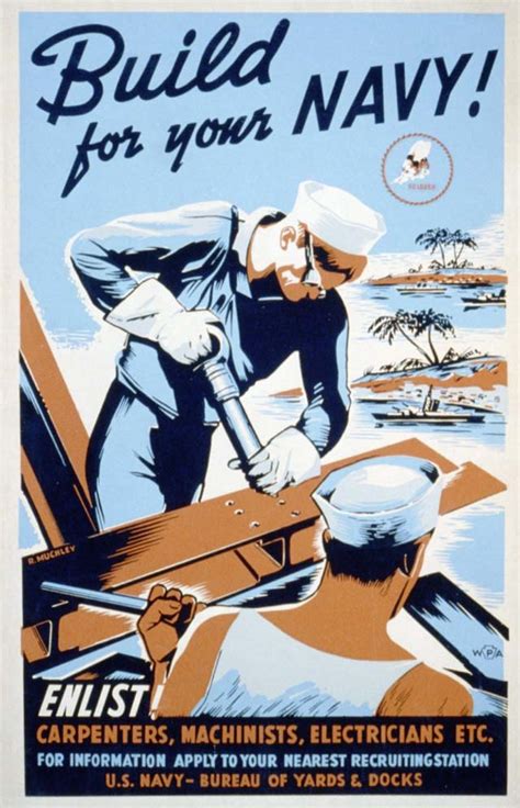 40 Awesome Vintage Navy Recruiting Posters