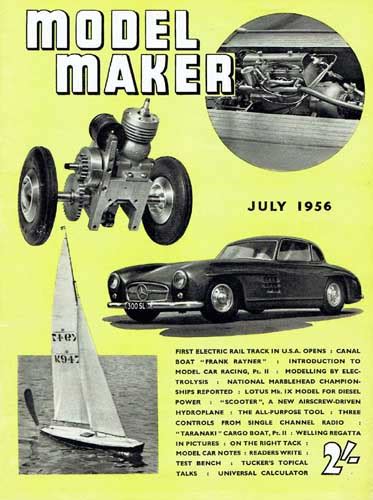 Rclibrary Model Maker 195607 July Title Download Free Vintage