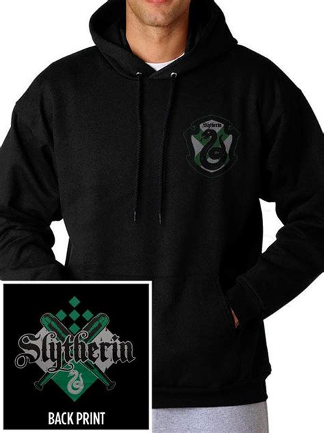 Harry Potter House Slytherin Hooded Sweater Heromic