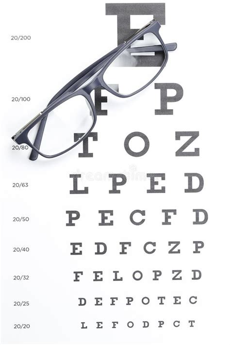 Eye Test Chart Stock Photo Image Of Diagnosis Optician 132661344