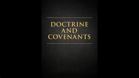 Doctrine And Covenants 8 10 Youtube