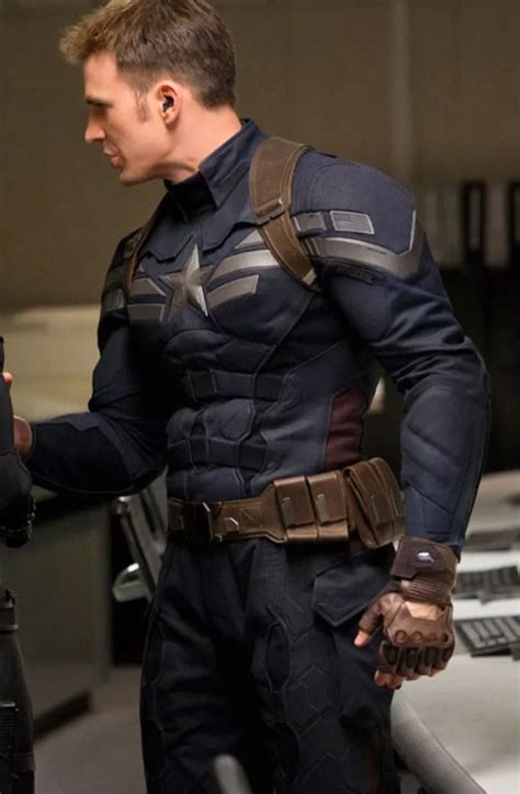 Steve Rogers Captain America Winter Soldier Costume Jacket