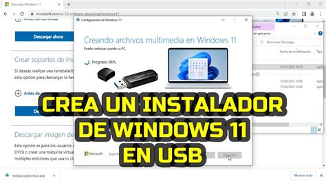 Cómo Crear Un Instalador De Windows 11 En Usb