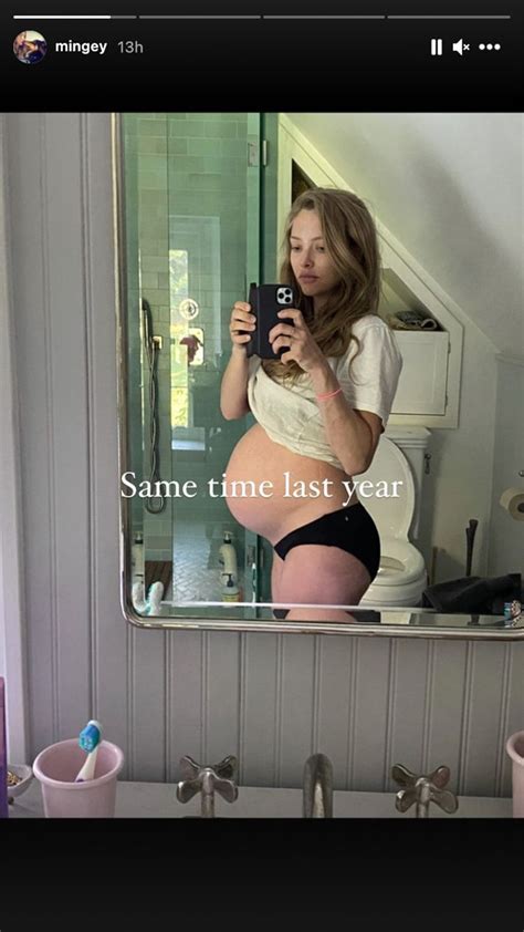 Amanda Seyfried Shows Off Bare Baby Bump In Throwback Pregnancy Photo