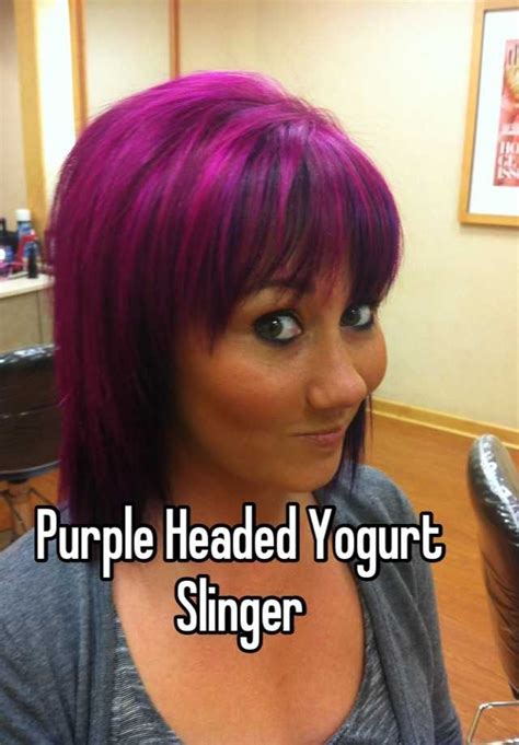Purple Headed Yogurt Slinger