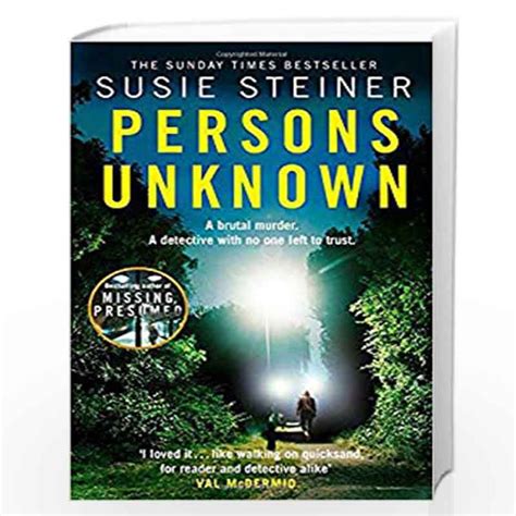 Persons Unknown A Richard And Judy Book Club Pick 2018 A Manon