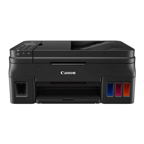 Canon Pixma G4610 Series Getting Started Pdf Download Manualslib