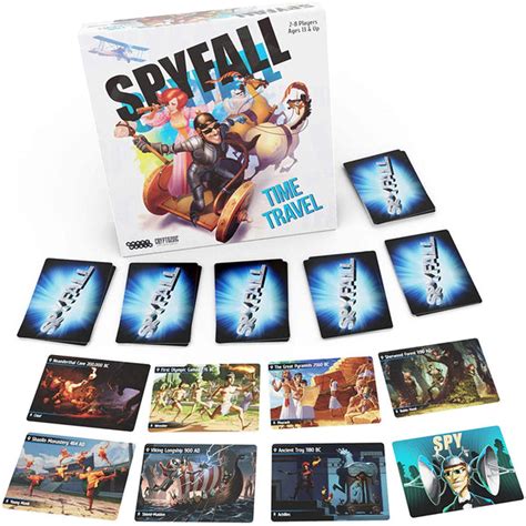 Spyfall Time Travel Board Game Board Game Bandit Canada