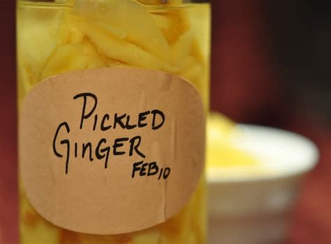 Pickled Ginger Recipe Popsugar Food