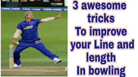 Improve Bowling Length In Cricket At Home How To Improve Line And